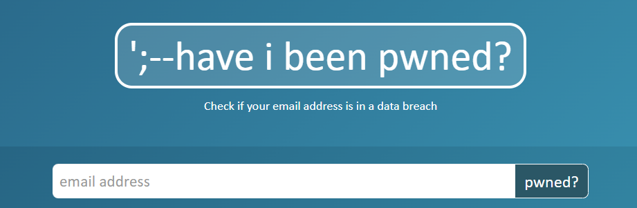 have i been pwned?